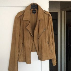 Ultra Suede Moto Jacket
